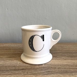 Anthropologie Monogram Mug - C